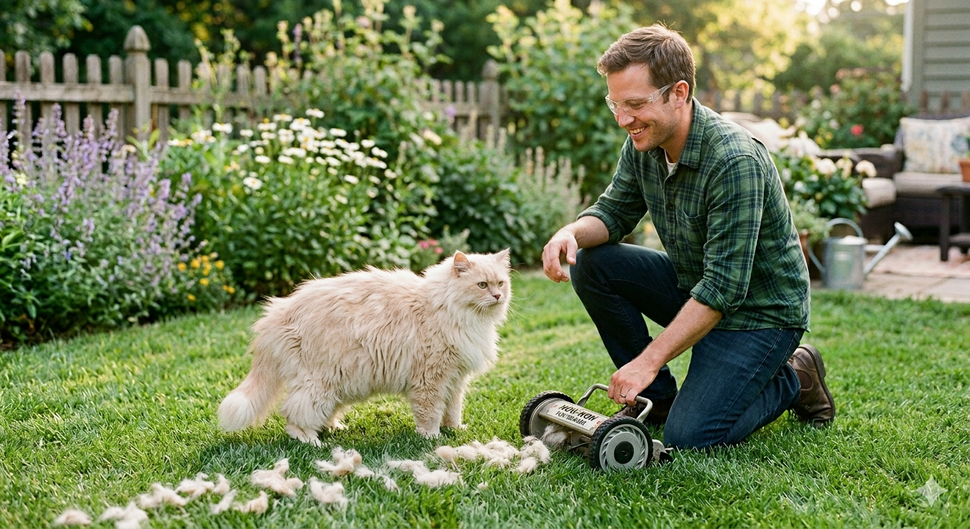 Fur- Mowing, Grove Center vet hospital