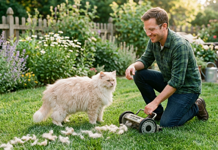 Fur- Mowing, Grove Center vet hospital