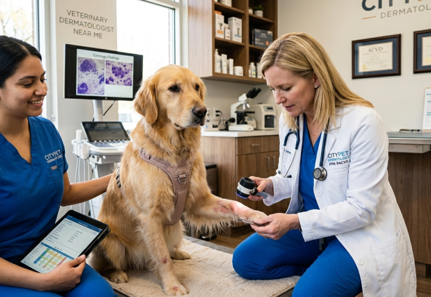 Veterinary Dermatologist Near Me