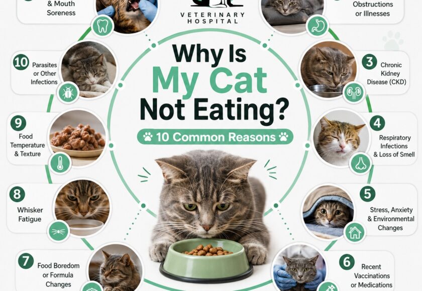 why is my cat not eating