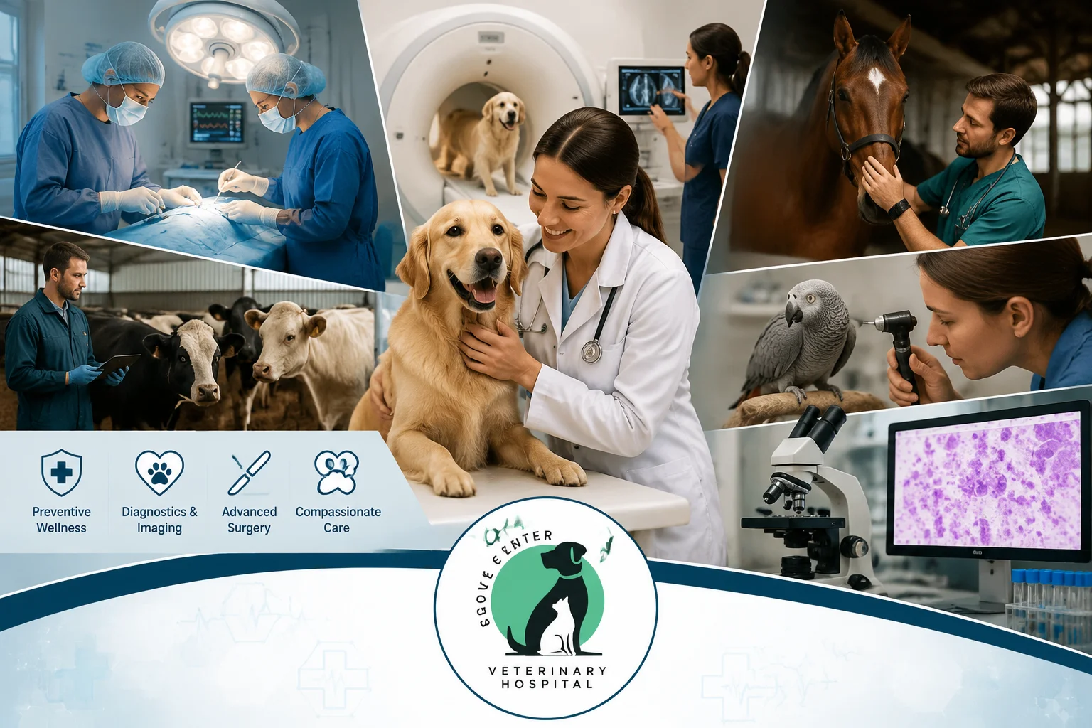 Veterinary Services : infographic