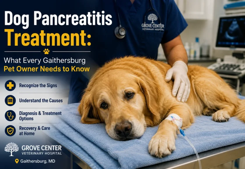Dog Pancreatitis Treatment: Signs : infographic
