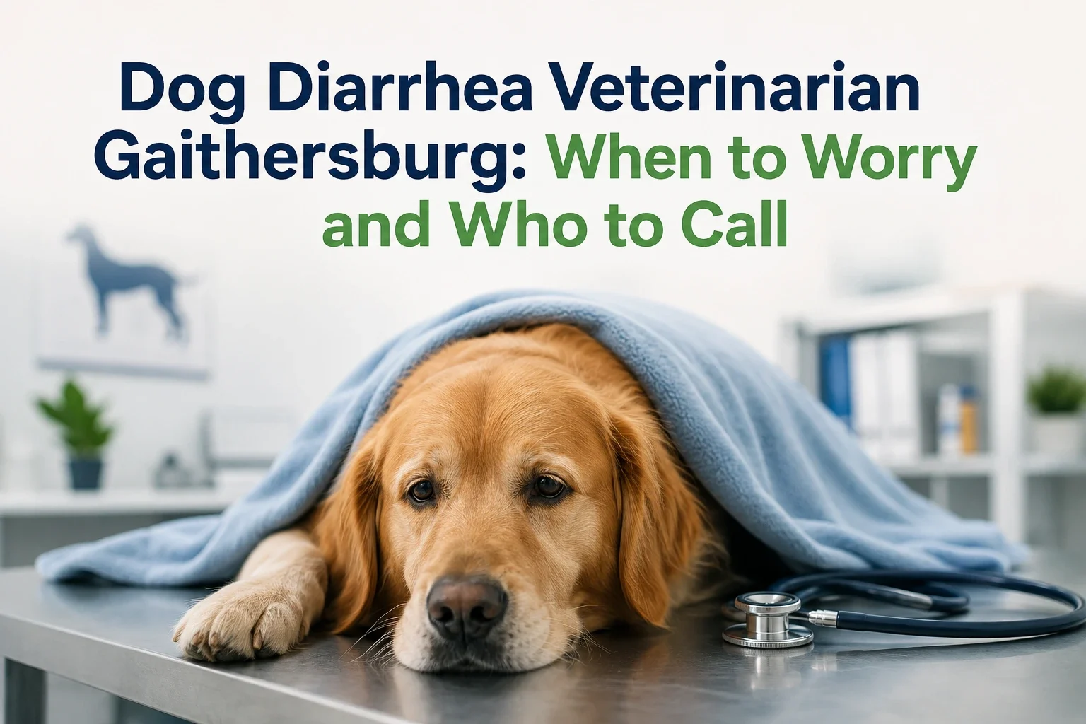 Dog Diarrhea Veterinarian Gaithersburg