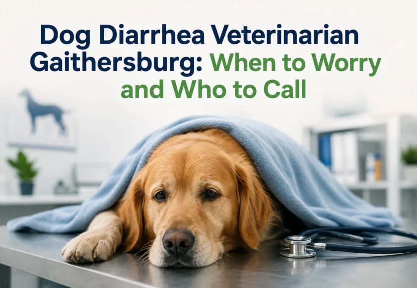 Dog Diarrhea Veterinarian Gaithersburg