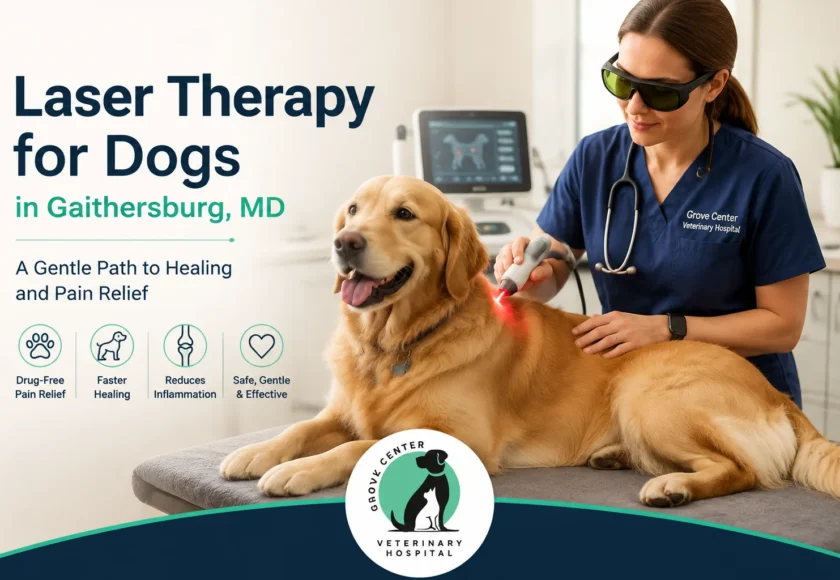 Laser Therapy for Dogs in Gaithersburg