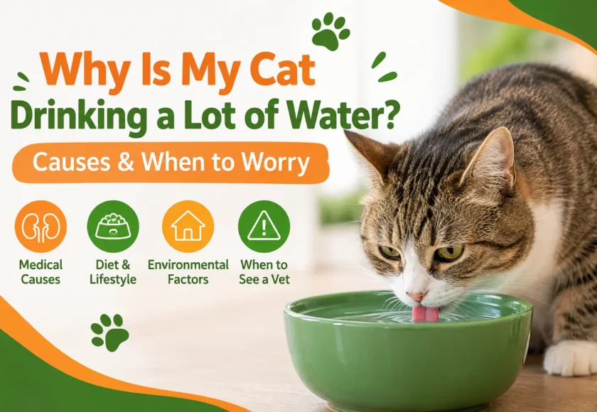 Why Is My Cat Drinking a Lot of Water