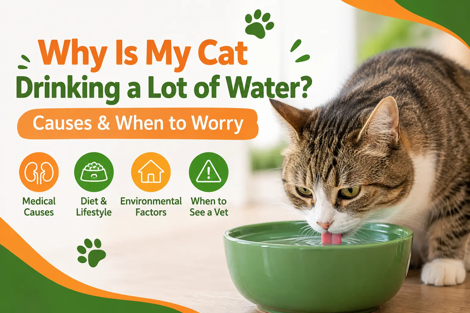Why Is My Cat Drinking a Lot of Water