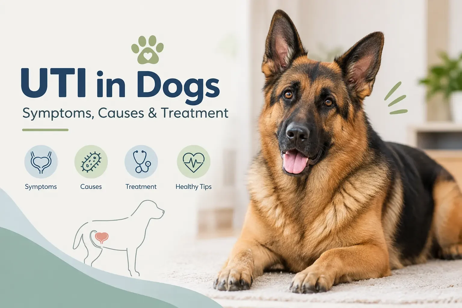 UTI in Dogs : Symptoms
